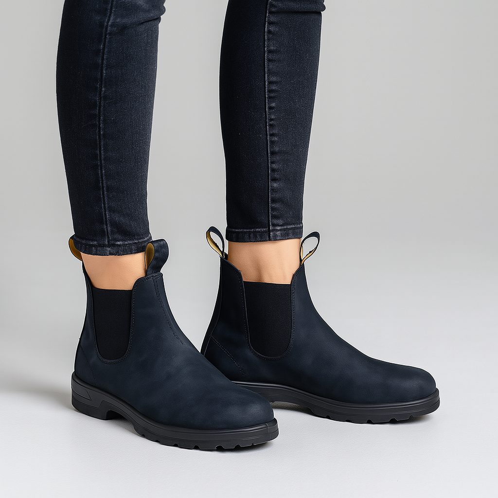 Women’s Chelsea Boots – Classic Slip-On Ankle Boots