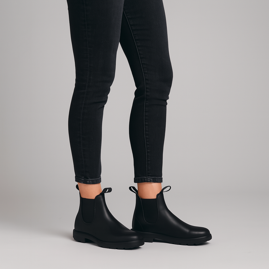 Women’s Chelsea Boots – Classic Slip-On Ankle Boots